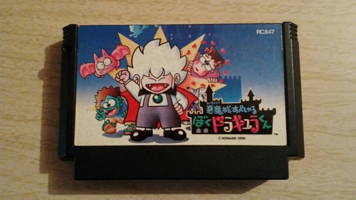 Kid Dracula Famicom Original Nintendo Nes Castlevania Raro