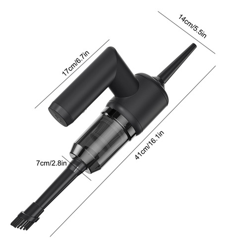 Aspirador Portátil Cleaner Mini Dusts Buster Con Usb