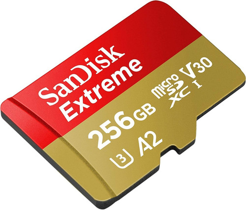 Sandisk Gopro Memoria Micro Sd Extreme A2 256gb 160mb Hero 7