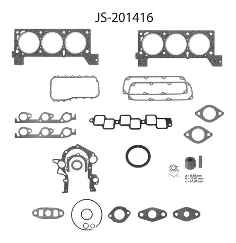 Kit Juntas Plymouth Grand Voyager Le 1994-1997 3.8v 6v