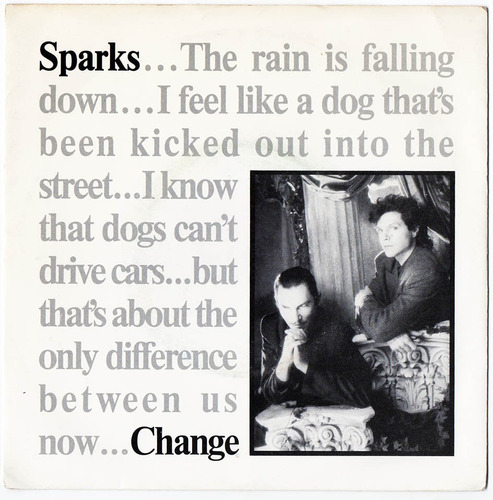Sparks Changes 1985 Synth Pop Vinilo Simple 45 Los Angeles