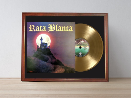 Rata Blanca - Rata Blanca - Tapa Lp Y Disco Oro