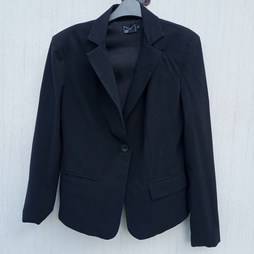 Blazer Chaqueta Negra Dama Impecable Talle S Oportunidad