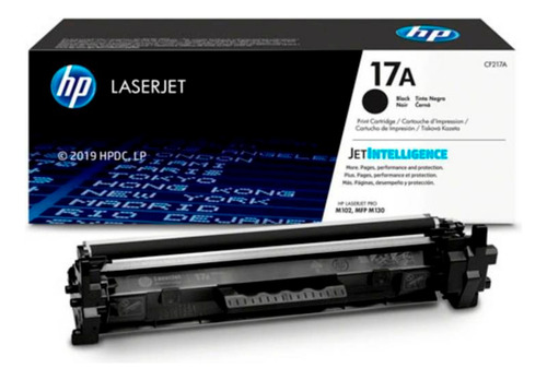 Toner Hp 17a Negro Cf217a L.j. Pro M102 Black 1.6k Pg