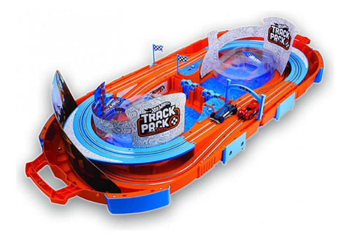 Hot Wheels - Estuche De Transporte De Pista De Ranura