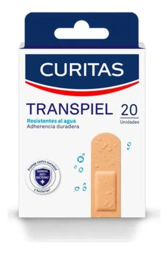 Curitas pack de apósito adhesivo transpiel X 20 un