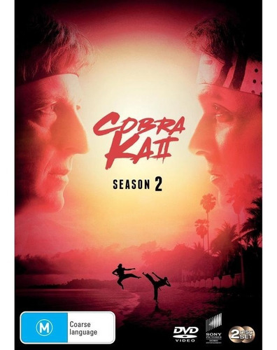 Cobra Kai - Temporada 2 Dvd Doble Nuevo Importado