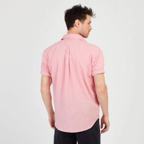 Imagen 4 de 6 de Camisa Penn Business Liso M/c Kevingston