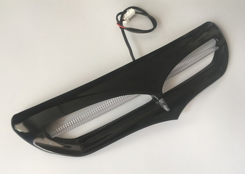 Cover Negro Con Luz Para Toma De Aire Harley Touring 14 Up