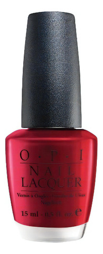  Esmalte de uñas color OPI Nail Lacquer Nail Lacquer de 15mL de 1 unidades color 53 On affair in red square