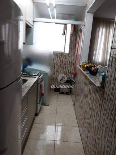 Imagem 4 de 8 de Apartamento Com 2 Dormitórios À Venda, 47 M² Por R$ 280.000,00 - Vila Homero Thon - Santo André/sp - Ap0384