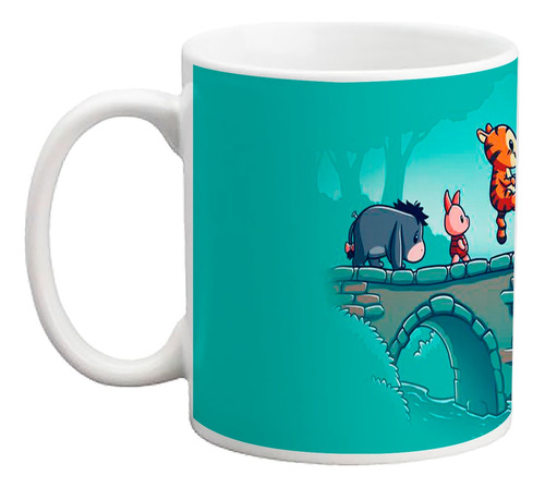 Taza Sublimada Diseño Winnie Pooh Y Amigos