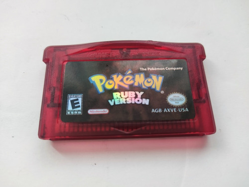 Pokemon Ruby Version Usa Juego Nintendo Gba Gameboy Advance