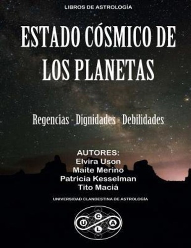 Estado Cosmico De Los Planetas / Elvira Uson