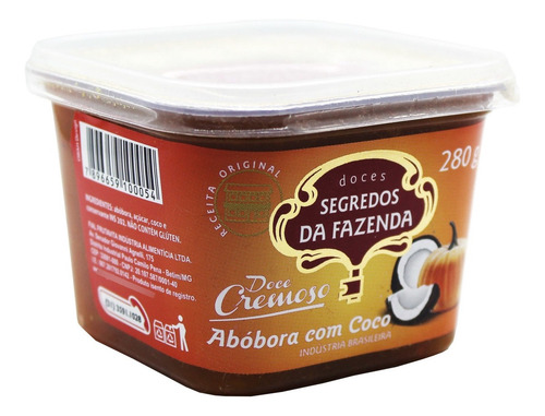 Kit 07 Doces Com Açúcar Segredos Da Fazenda Cocada Goiabada