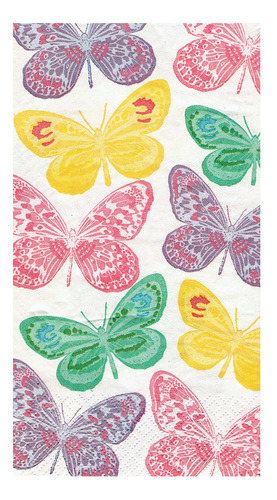 Imagen 3 de 5 de Servilletas Decoupage Set Trio Mariposas Laura Craft
