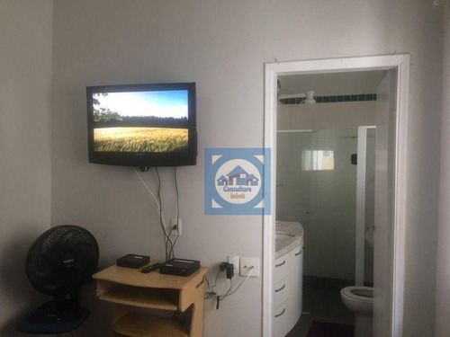 Imagem 6 de 20 de Kitnet Com 1 Dormitório À Venda, 37 M² Por R$ 254.000,00 - Gonzaga - Santos/sp - Kn0753