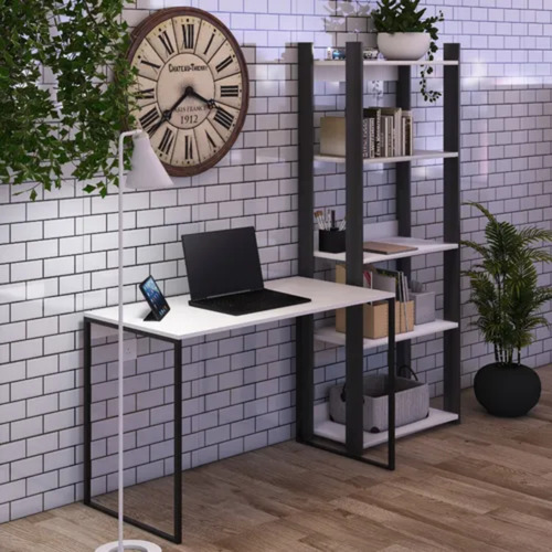 Mesa Industrial 120cm Para Escritório E Computador, Not