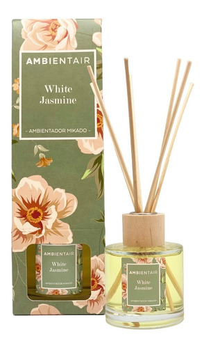 Difusor Aromatico Varillas White Jasmine 100ml Ambientair