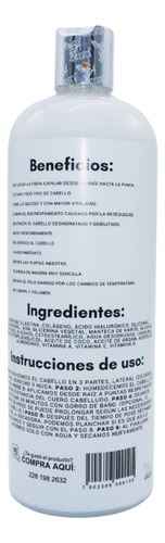 Revitalizador Capilar 1l Repara Nutre Y Refuerza Desde Raíz