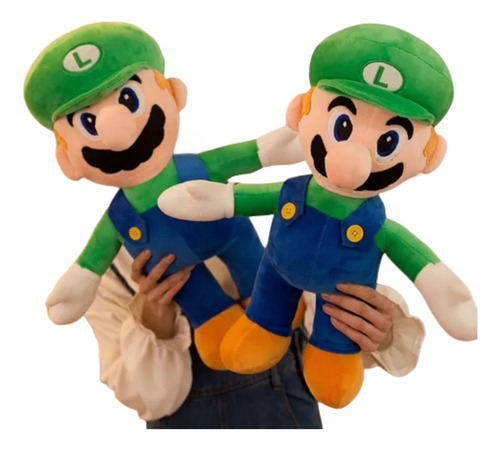 Peluche Mario Bros Peluche Luigi Figura Alta 30cm