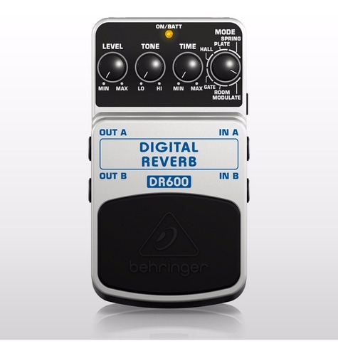 Pedal Behringer Reverb Dr600 - Excelente Calidad De Salida