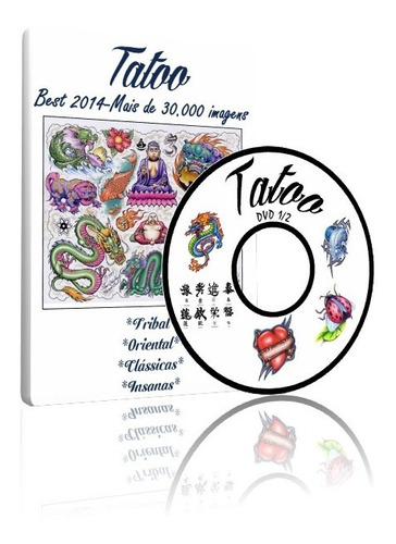 Dvd Tatoo 2014 - 2 Dvds Mais De 30.000 Imagens-frete Grátis!