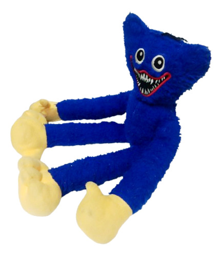 Huggy Wuggy Boneco Azul Pelucia Playtime Pop Time No Brasil (Usado)