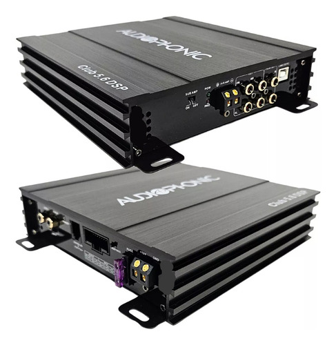 Modulo Processador Audiophonic Club 5.6 5 Canais 850w Cor Preto