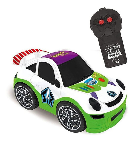 Imagem 1 de 1 de Carrinho De Controle Remoto Toy Story - Team Racer 3 Funçoes