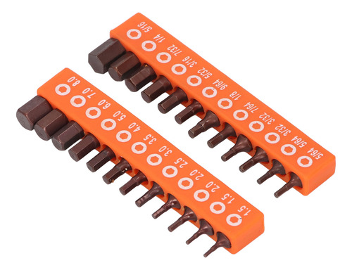 Conjunto De Brocas Hexagonais, 24 Peças De Furadeira De Cabe