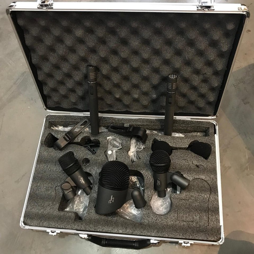 Imagen 4 de 7 de Set De Microfonos Para Bateria Parquer Ar - 5a 5pc