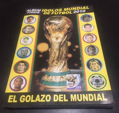 Álbum Figuritas Ídolos Mundial 2010 Completo - Excelente !!!