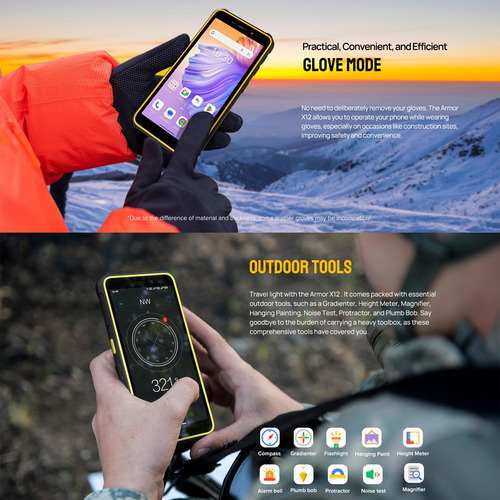 Ulefone Armor X12 - Celular Todo Terreno Resistente Caidas