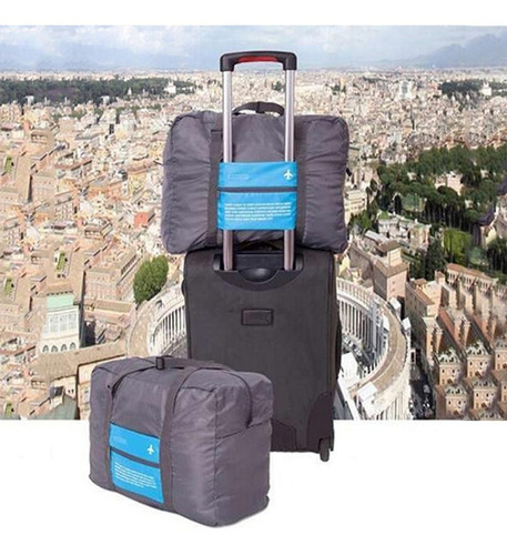 Bolso Maletin Plegable  Para Viaje Gran Capaciadad