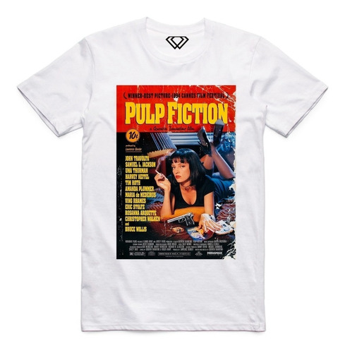 Playera Pulp Fiction Cine Tarantino