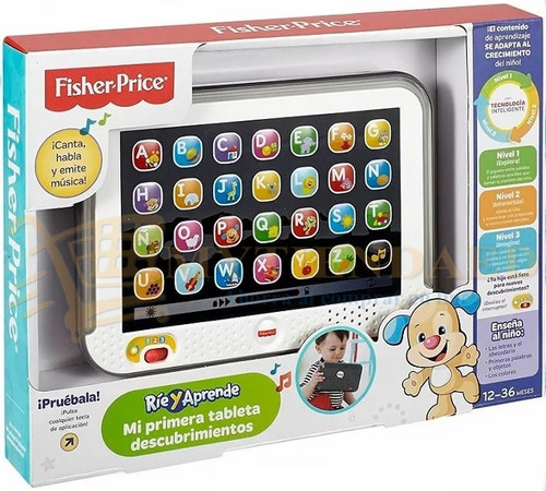 Fisher Price Tablet De Aprendizaje Continuo Niños 3 En1