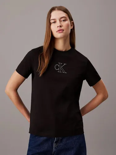 Camiseta calvin klein mujer negra hotsell
