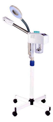 Vaporizador Facial Ozono Con Lupa Y Luz Led