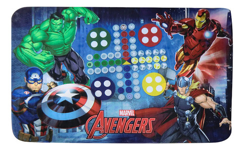 Alfombra Infantil Con Memoria Avengers 127 X 197 Cm Ancho 127 Cm