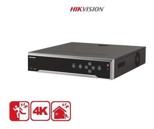 Nvr 32 Canales 8mp 4k 1080p Vga Hikvision Ds-7732ni-k4