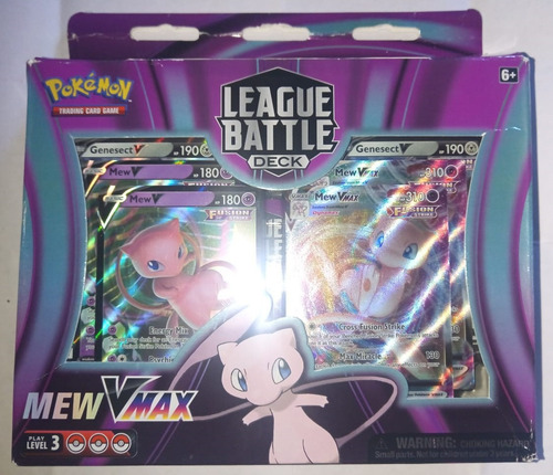 Pokémon Tcg - League Battle Deck Mew Vmax Ingles