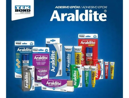 Araldite Hobby Cola Epóxi 10 Minutos 16 Gramas Tek Bond