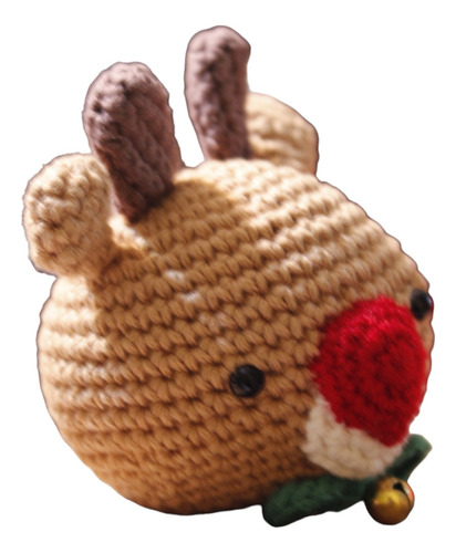 Esfera De Grinch Amigurumi De Navidad.