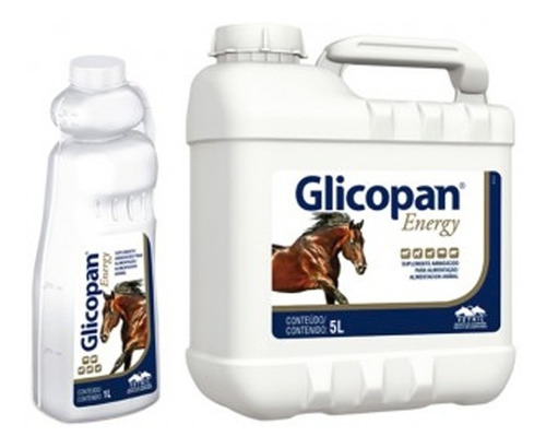 Glicopan Energy 1 Litro - Suplemento Equinos  Vetnil