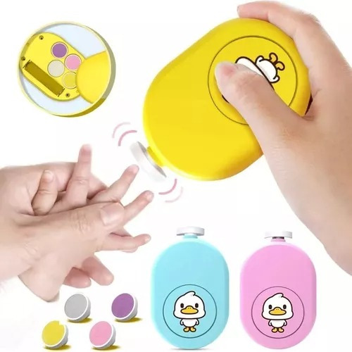 Lima Pulidor De Uñas Eléctrico Para Bebé Patito