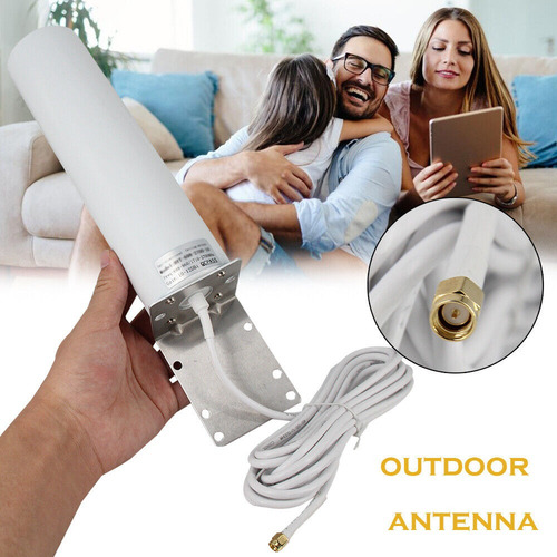 Antena Exterior Interior 4g Modempara Para Sma Huawei Zte.