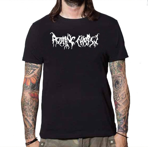 Camiseta Masculina Rotting Christ - 100% Algodão