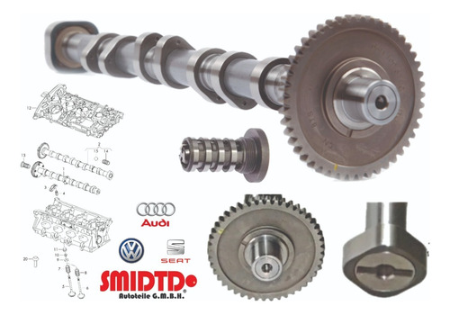 Arbol De Levas Escape Y Válvula Vvt Audi A4 Avant 1.8 08-15