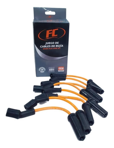 Cables Bujia Chevro Cheyenne Vortec Silverado 5.3 Goma Corto